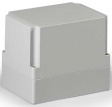 SPCP131815G Cubo S 125 x 175 x 150 мм, 50 мм основание, глухая стенка, серая крышка, PC, IP