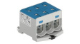 VC05-0240 Insulated Universal Connector, Screw, 3 Poles, 1kV, 640A, 25 ... 150mm², Blue / Grey