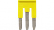 XW5S-P2.5-3YL Short bar 19.1 x 3.0 x 23 mm yellow XW5S