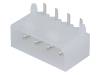 C5080WR-F-04P Гнездо; провод-плата; "папа"; PIN:4; THT; 6А; 250ВDC; 5,08мм
