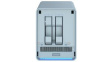 QMIROPLUS-201W Wireless Router with NAS, 2x 2.5", SATA 400Mbps