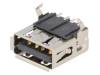 2410 06 Гнездо; USB A; на плату; SMT; PIN:4; горизонтальный; V: USB 2.0