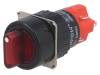 V16-11X-2-24R Переключатель: поворотный; 2; SPDT; 3A/220ВAC; 2A/24ВDC; -20?55°C