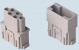 CX 06 CF CX, 6 poles, female insert, for female contacts 16A, EN 61984 (2001-11)