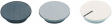 CAP K11ML BLACK Cover with line 19.5 mm black