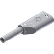 MST S WS 30 AU WEISS / WHITE Safety plug  diam.2mm White 10A 1kV Gold-Plated
