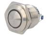 V16-10N-24B-S Переключатель: антивандальный; 1; SPST-NO; 2A/36ВDC; IP65; O16мм