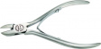33-115 Electronics side-cutting pliers, Inox without bevel