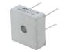NTE5327W Однофазный выпрямительный мост; Urmax:800В; If:25А; Ifsm:400А
