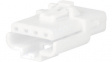 150201-0004 Crimp Housing 3 mm Poles 1 x 4 straight / Single row Ditto™