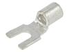 8224, Вилочный; M3,5; обжим; на провод; неизолированный; медь; 12?10AWG, Keystone