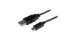 USBAUB1MBK Charging Cable USB Micro-A Plug - USB Micro-B Plug 1m Black