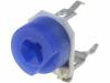 3306F-1-501, Потенциометр: монтажный; однооборотный, горизонтальный; 500Ом, Bourns