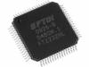 FT2232HL Интерфейс; USB-UART x2, FIFO x2, MPSSE x2; High Speed; LQFP64