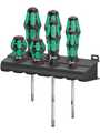 05008900001, Screwdriver Set, Slotted/Phillips, 2-Component, 7 Pieces, Wera Tools