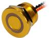 PS223P10Y31O12VT Переключатель: пьезоэлектрический; Положения: 2; SPST-NO; IP68