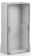 CPCF306018T Cubo C 300 x 600 x 187 мм, выбивные фланцы, прозрачная крышка, PC, IP 66/67, вкл