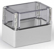 SPCP081310T Cubo S 75 x 125 x 100 мм, 50 мм основание, глухая стенка, прозрачная крышка, PC,