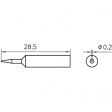 XNT 1S Soldering tip Round shape narrow 0.2 mm