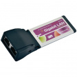 EX-6088 ExpressCard 34 mm Gigabit LAN, 2 port