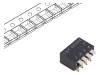 BPA04SBR Переключатель: DIP-SWITCH; Кол-во секций:4; OFF-ON; 0,025A/24ВDC