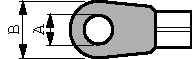 3605A [100 шт], Ring cable lug red 3.2 mm PU=100 ST, Vogt AG