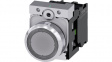 3SU11560AB701BA0 SIRIUS ACT Illuminated Push-Button complete Metal, glossy, clear