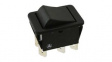 C1550ABAAD Rocker Switch 16 A ON-OFF Black