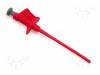 6005-IEC-RT, Clip-on probe; pincers type; 6A; red; Grip capac: max.4.5mm; 1000V, Electro-PJP