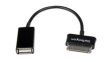 SDCOTG Cable Samsung 30-Pin Plug - USB-A Socket 152mm Black