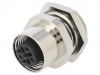 216A-05FAR Гнездо; M12; PIN: 5; "мама"; код A-DeviceNet / CANopen; THT; IPX7