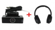 BUNDLE - 715-00006 + 745-00001 Webcam + USB Headset with Microphone Mute Option 1920 x 1080 25fps 60° USB-A