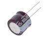UPM1E102MHD6 Конденсатор: электролитический; с низким импедансом; THT; 25ВDC