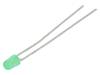 LTL-4231NLC, LED; 3мм; зеленый; 0,4-1,1мкд; 60°; Поверхность: выпуклая, LITE-ON