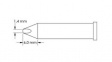 GT6-CH0014P Soldering Tip, GT6, Chisel, 1.4 x 6mm