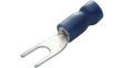 RND 465-00663 [100 шт] Spade Terminal, Blue, 8 mm