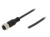 SAIL-M12BG-4-10U, Соединительный кабель; M12; PIN: 4; прямой; 10м; вилка; 250ВAC; 4А, Weidmuller