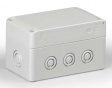 SPCK081308G Cubo S 75 x 125 x 75 мм, 50 мм основание, Pg выбивные отверстие, серая крышка, P