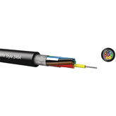 UL-LIYCY 6XAWG26, 2464/1061 [100 м], Control Cable 0.14 mm Semi-Rigid PVC Shielded 100 m Black, Kabeltronik