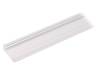 84020001S Профиль для LED модулей; белый; 1м; алюминий; Тип профиля: нет