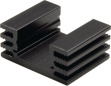 SK 75/ 25/ SA Heat sink 25 mm 12.5 K/W black anodised