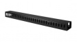 CMVER20UF 19" Server Rack Vertical Cable Management, Finger Ducts, 20U, Plastic/Steel, Black