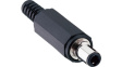 1634 01 Power plug, Male, 5.5 mm