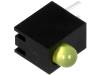H30C-1YD LED; в корпусе; Кол-во диод:1; 3мм; THT; желтый; 13-20мкд; 80°