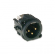 AC3MAV1-AU-B XLR 3Pblack