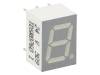 TDSR0760 Дисплей: LED; 7-сегментный; 7мм; красный; 0,18-2,2мкд; катод; 0,28"