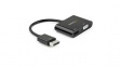 DP2VGAHD20 Adapter, DisplayPort Plug / VGA Socket/HDMI Socket