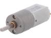 156:1 METAL GEARMOTOR 20DX44L MM 12V CB Двигатель: DC; с редуктором; 12ВDC; 1,6А; Ось: D профиль; Iраб: 90мА