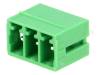 EBRA-03-A Клеммник; гнездо; "папа"; 3,5мм; прямой; Контактные группы:3; 8А