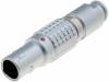 FGG.0B.309.CLAD52Z, Разъем: круглый; Серия:0B; вилка; пайка; на провод; "папа"; PIN:9, LEMO
